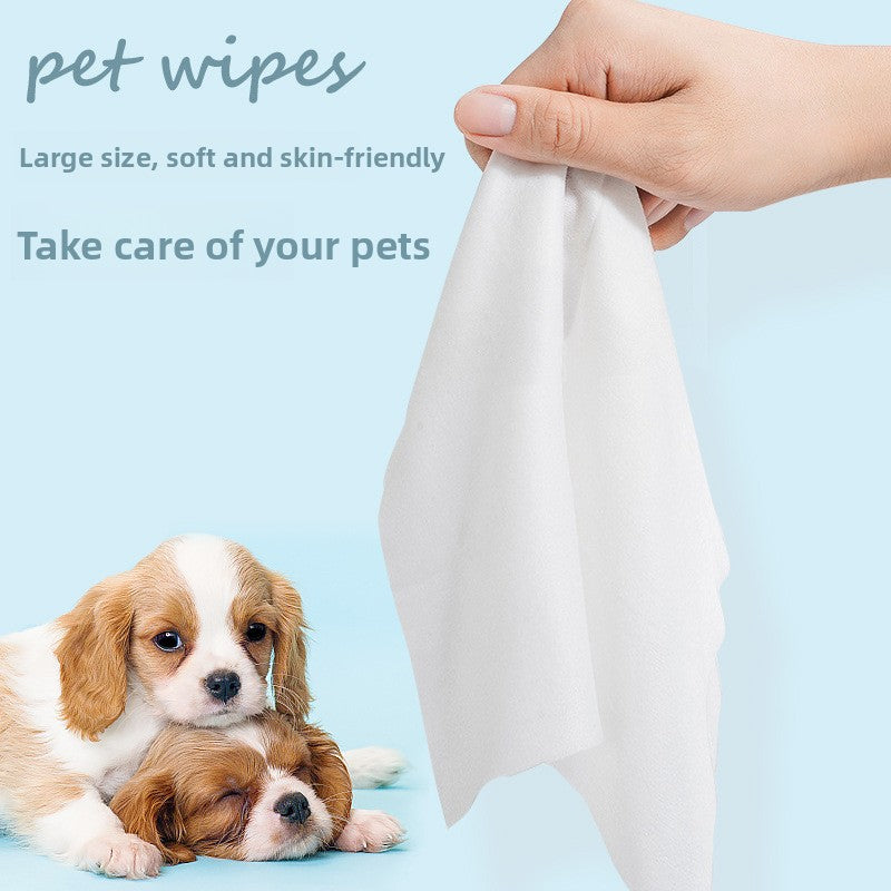 Pet Cleaning and Care Wet Wipes
