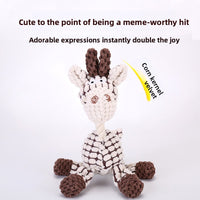 Squeaky Plush Pet Toys