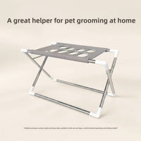 Pet grooming and beauty station