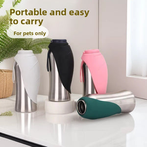Stainless Steel Pet Travel Water Bottle