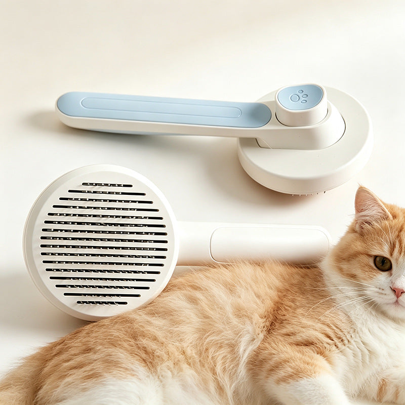 Pet grooming brush