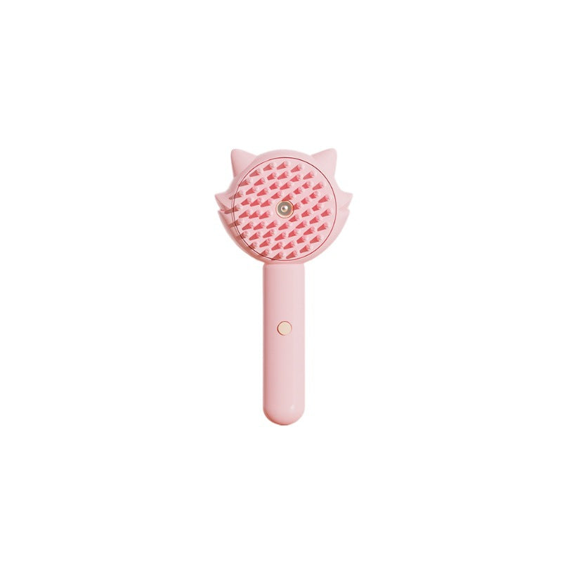 2-in-1 Pet Spray Comb Brush for Cats and Dogs One-Click Water Sprayer Grooming Tool