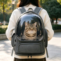 Transparent Pet Travel Backpack