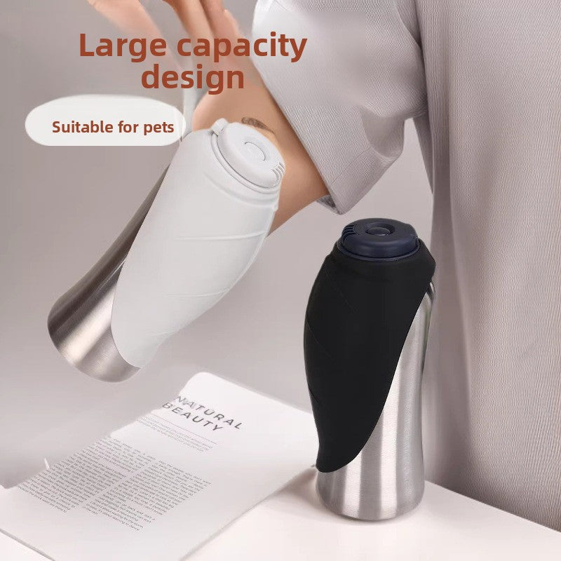 Stainless Steel Pet Travel Water Bottle