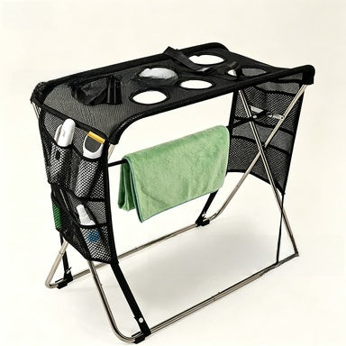 Foldable pet beauty care beauty table