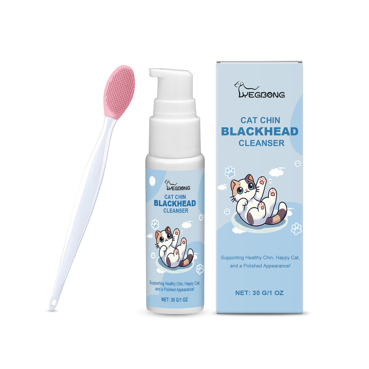 Pet Chin Cleaning and Care Set