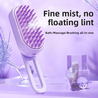 Electric Spray Pet Grooming Comb