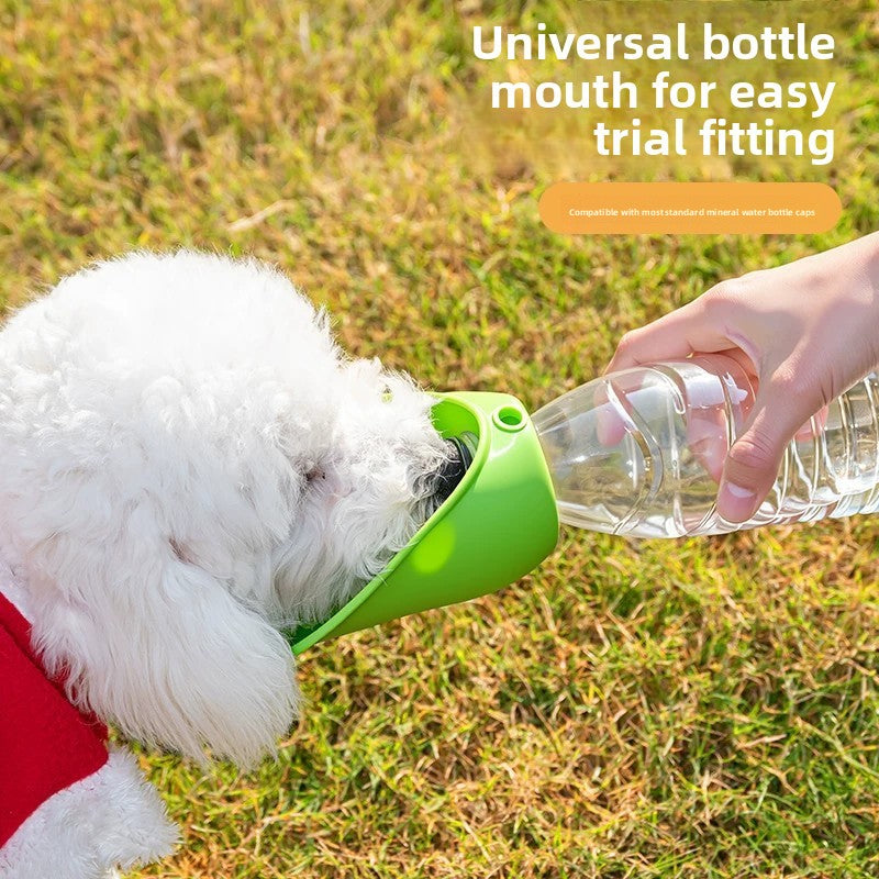 Collapsible Silicone Pet Travel Water Bowl