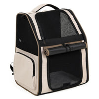 Pet travel backpack