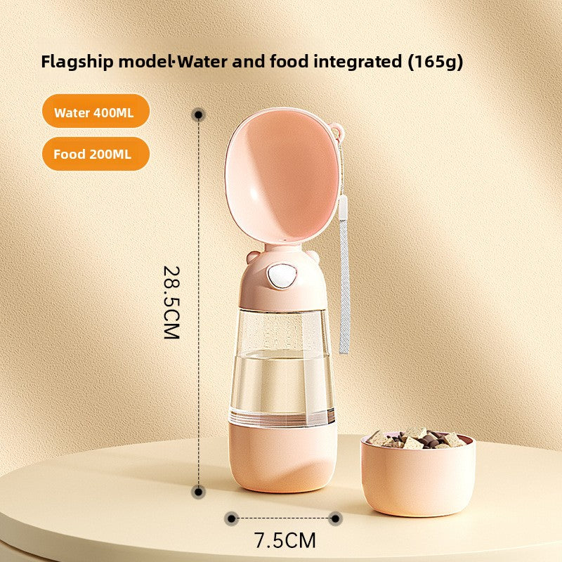 Portable Pet Water and Food Travel Cup