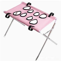 Adjustable Pet Grooming Restraint Hammock with Anti-Scratch Design