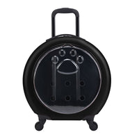 Transparent Pet Travel Trolley Bag