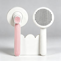 Pet grooming brush