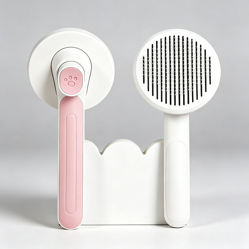 Pet grooming brush