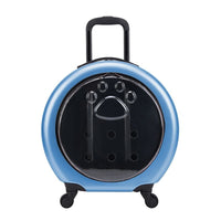 Transparent Pet Travel Trolley Bag