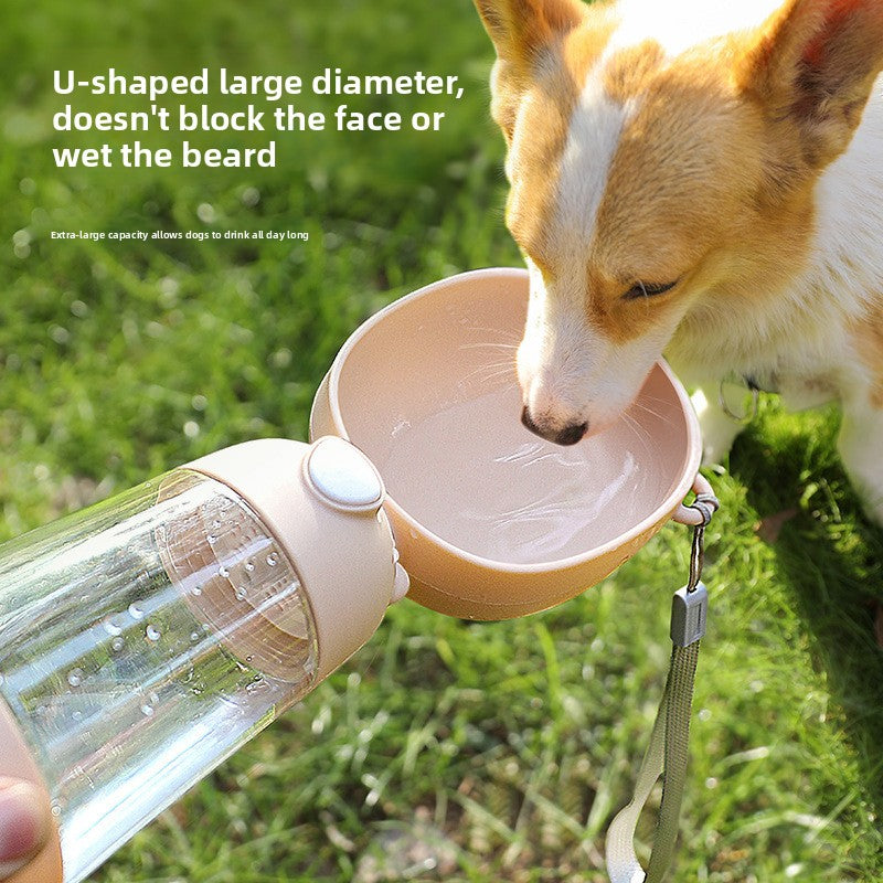 Portable Pet Water and Food Travel Cup