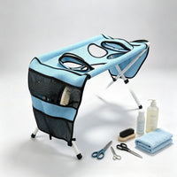 Detachable pet grooming hammock