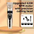 Quiet Rechargeable Pet Grooming Clipper Set