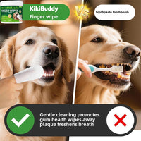 Pet Dental Care Finger Wipes