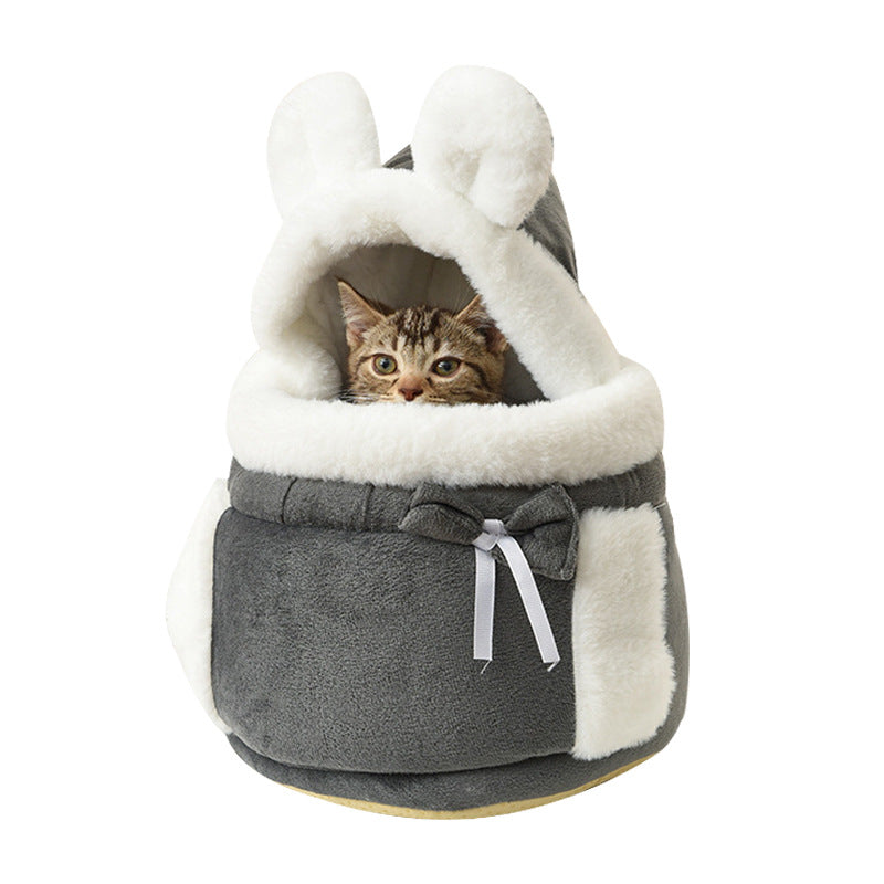 Pet Travel Backpack Carrier Breathable Mesh Cat & Small Dog Carrier