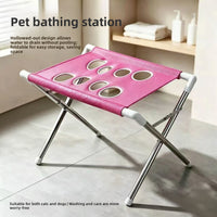Pet grooming and beauty station