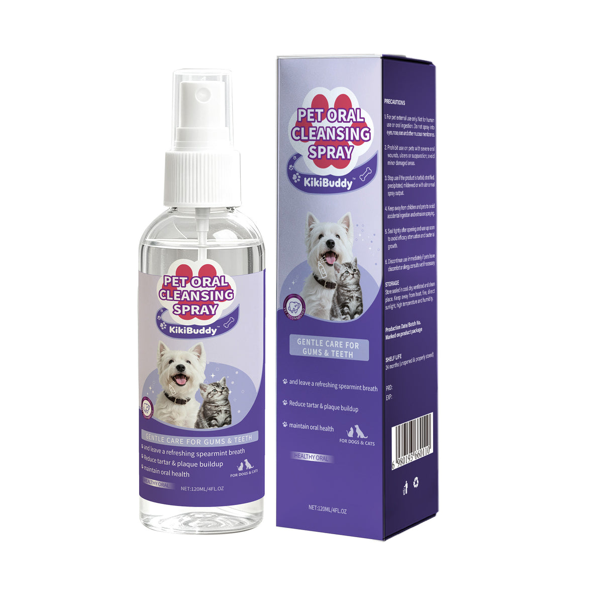Pet Outdoor Insect Repellent and Fur Care Spray 120ml