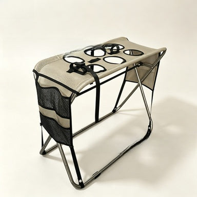 Foldable pet beauty care beauty table