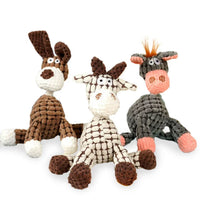 Squeaky Plush Pet Chew Toys