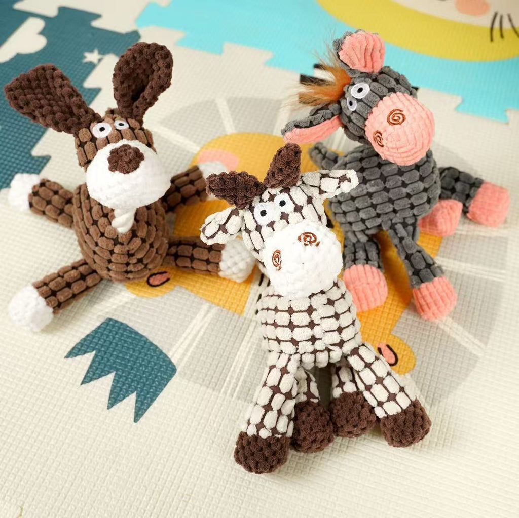 Squeaky Plush Pet Chew Toys