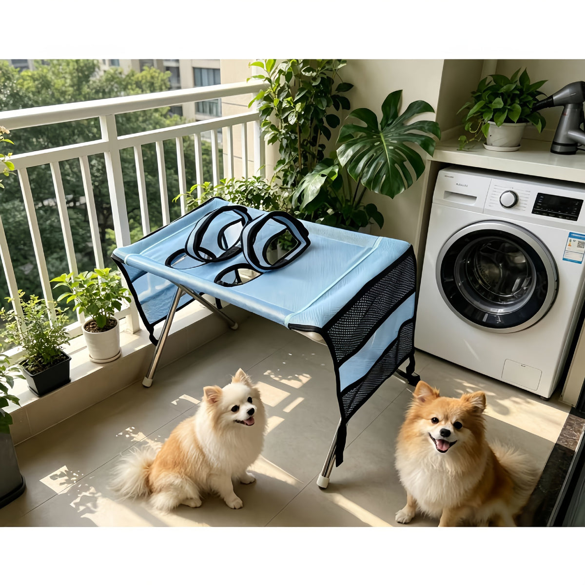 Detachable pet care bed