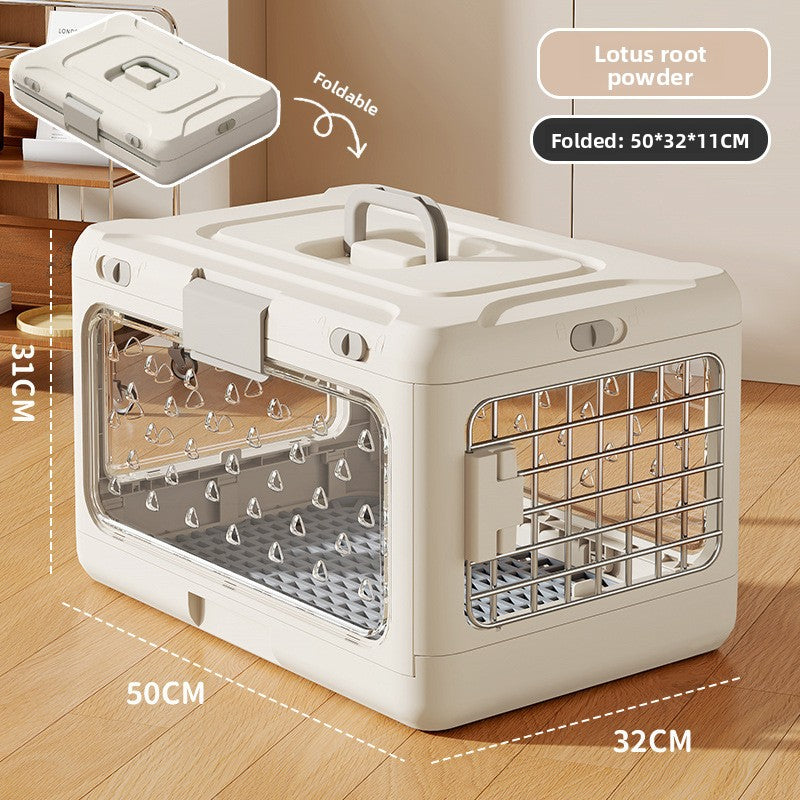 Foldable Pet Travel Cage
