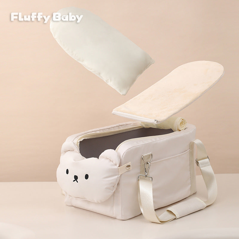 Portable Pet Travel Bag for Cats & Small Dogs Car & Outdoor Carrier