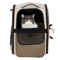 Pet travel backpack