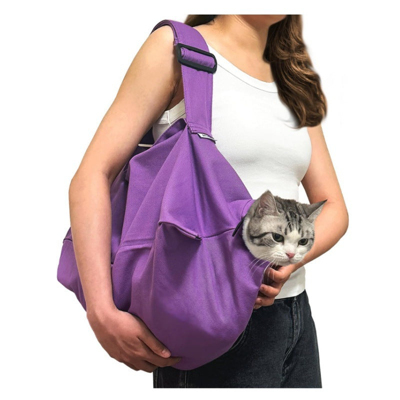 Cat Carrier Bag Shoulder Crossbody Pet Travel Bag