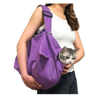 Cat Carrier Bag Shoulder Crossbody Pet Travel Bag